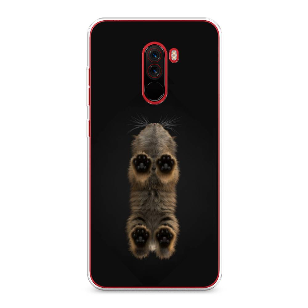 

Чехол Awog на Xiaomi Pocophone F1 "Кошачьи лапки", Разноцветный, 34450-1