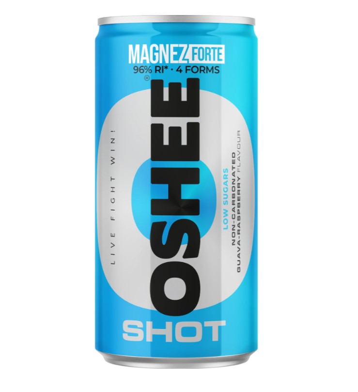 Напиток витаминизированный Oshee PRO Shot Forte Магний, 0,2 л х 12 шт