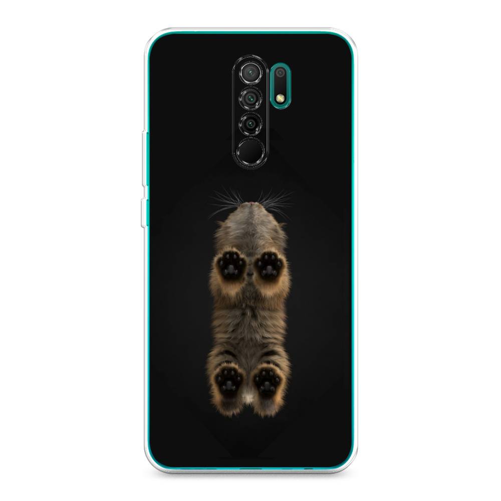 

Чехол Awog на Xiaomi Redmi 9 "Кошачьи лапки", Разноцветный, 38350-1
