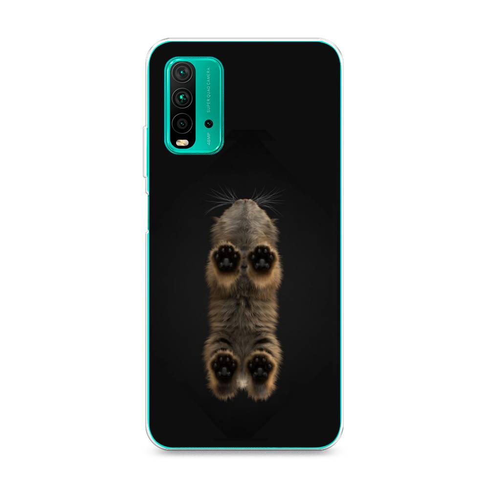 

Чехол Awog на Xiaomi Redmi 9T "Кошачьи лапки", Разноцветный, 39850-1