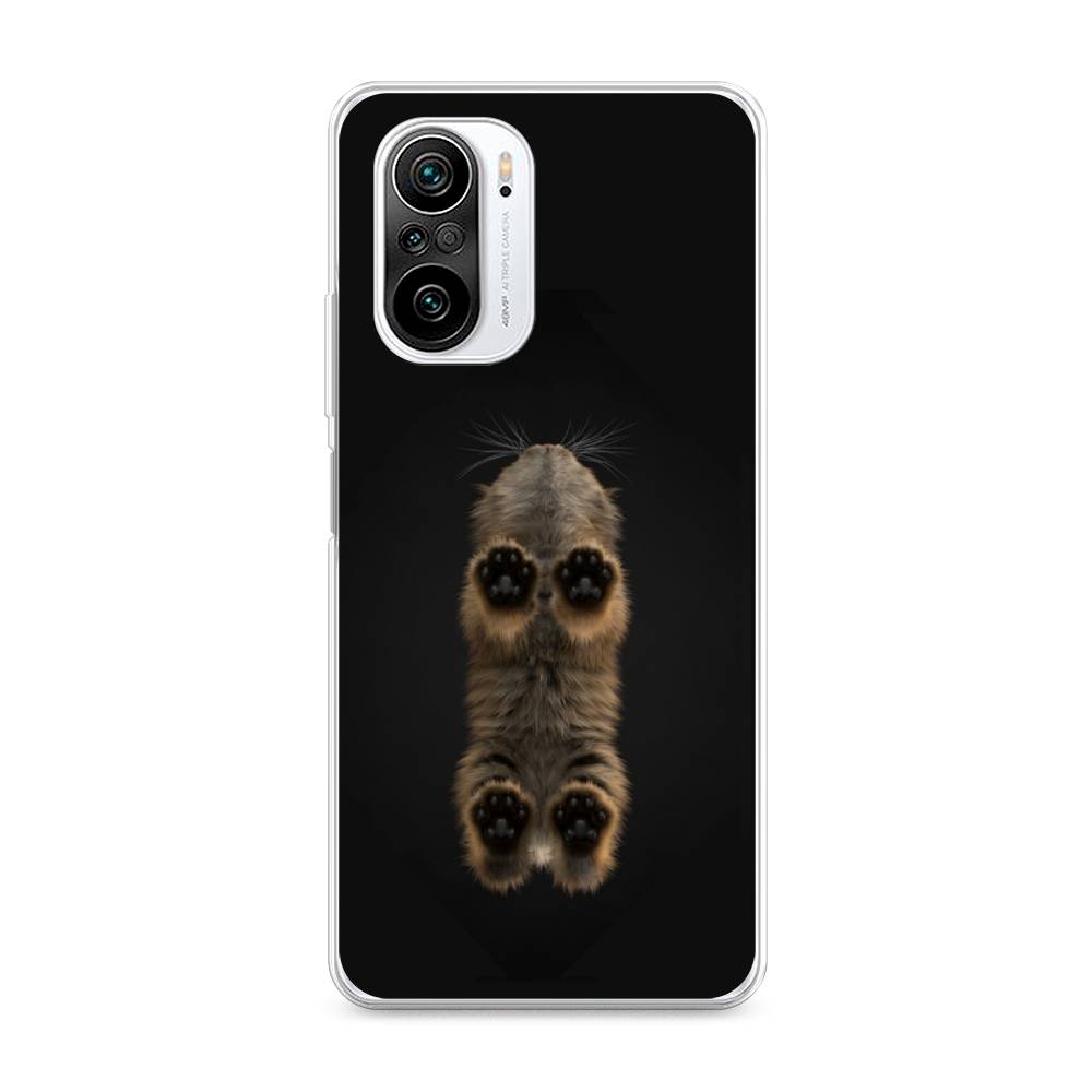 

Чехол Awog на Xiaomi Redmi K40 "Кошачьи лапки", Разноцветный, 310950-1