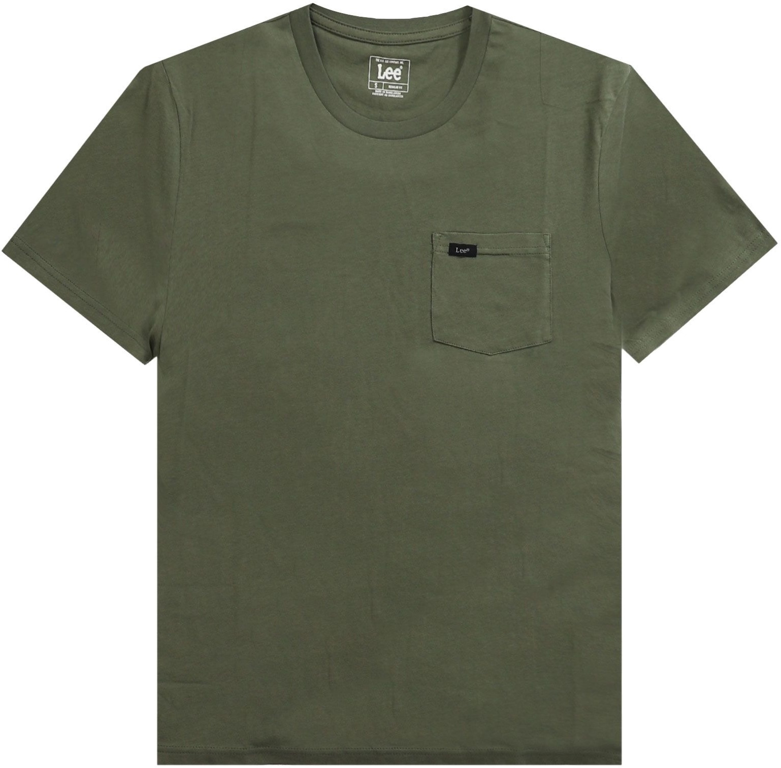 

Футболка мужская Lee POCKET TEE зеленая L, Зеленый, POCKET TEE