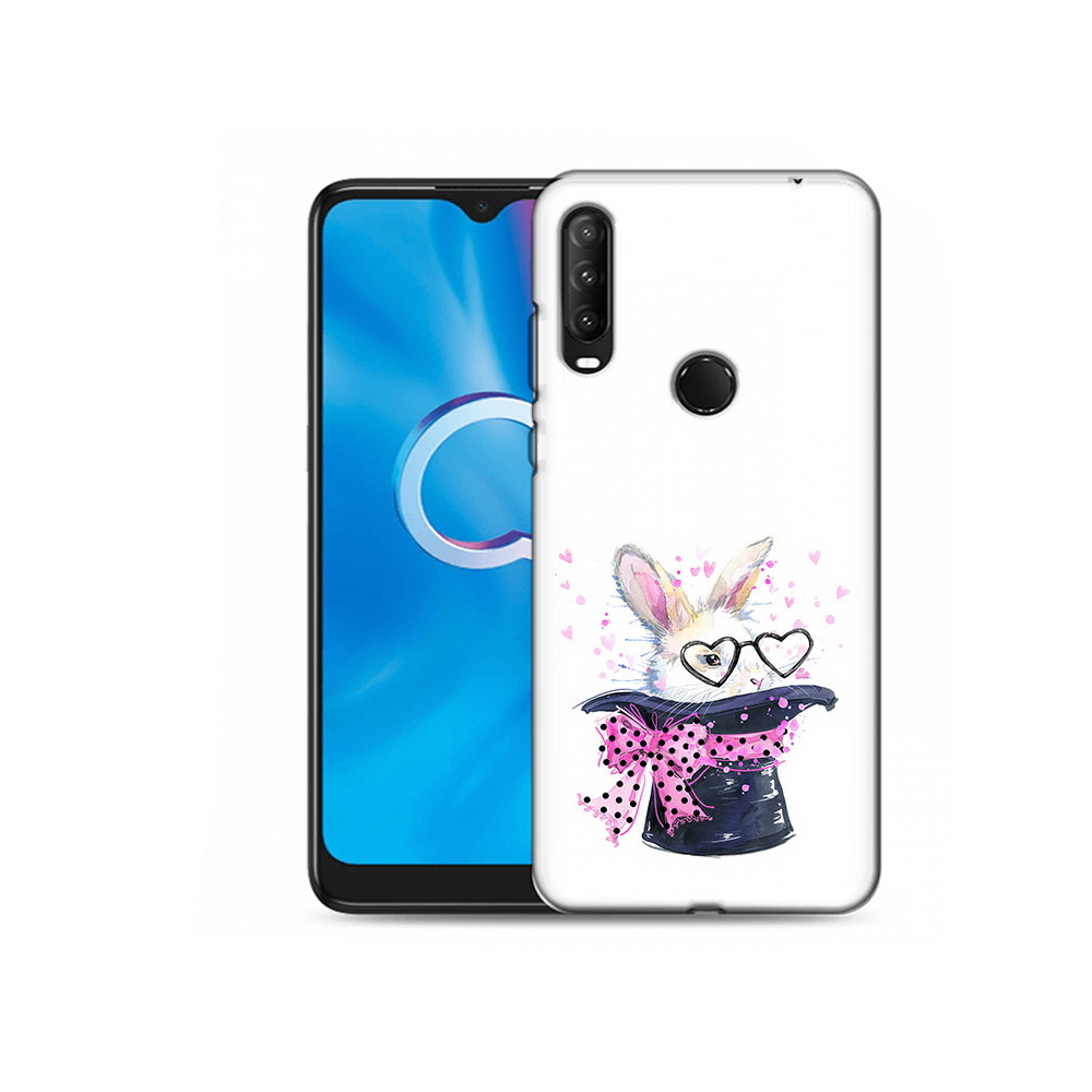 Чехол MyPads Tocco для Alcatel 1SE (2020) 5030D кролик в шляпе (PT152068.668.418)