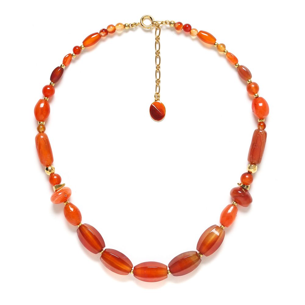

Колье из бижутерного сплава с агатом 48,5 см Nature Bijoux NB23.1-15-42672, NB23.1-15-42672