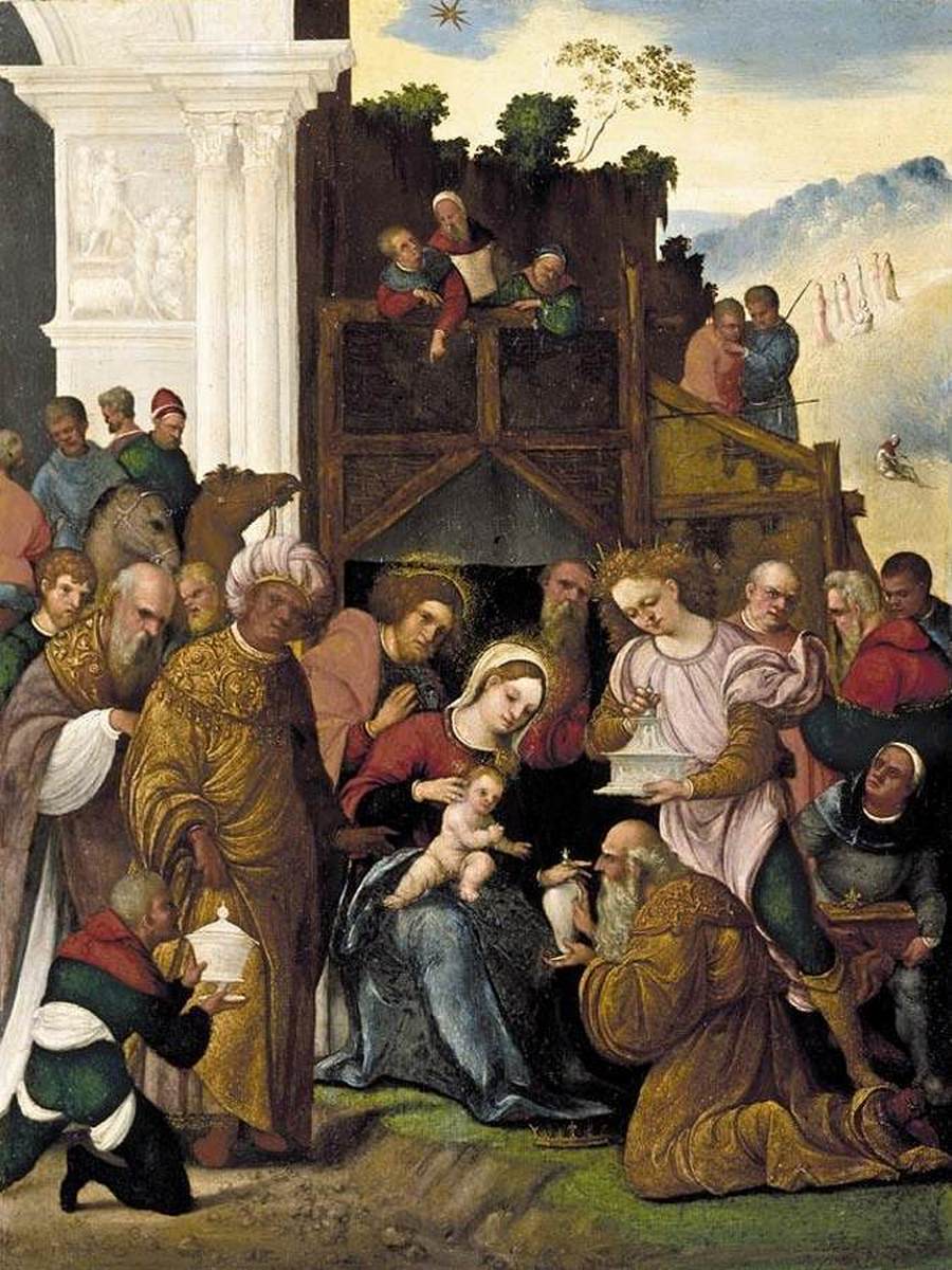 

Постер DRABS A2 Лудовико Мадзолино Adoration of the Magi