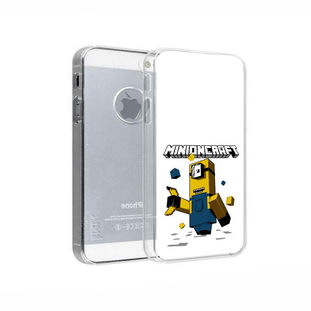 

Чехол MyPads Tocco для Apple iPhone 5 миньон, Прозрачный, Tocco