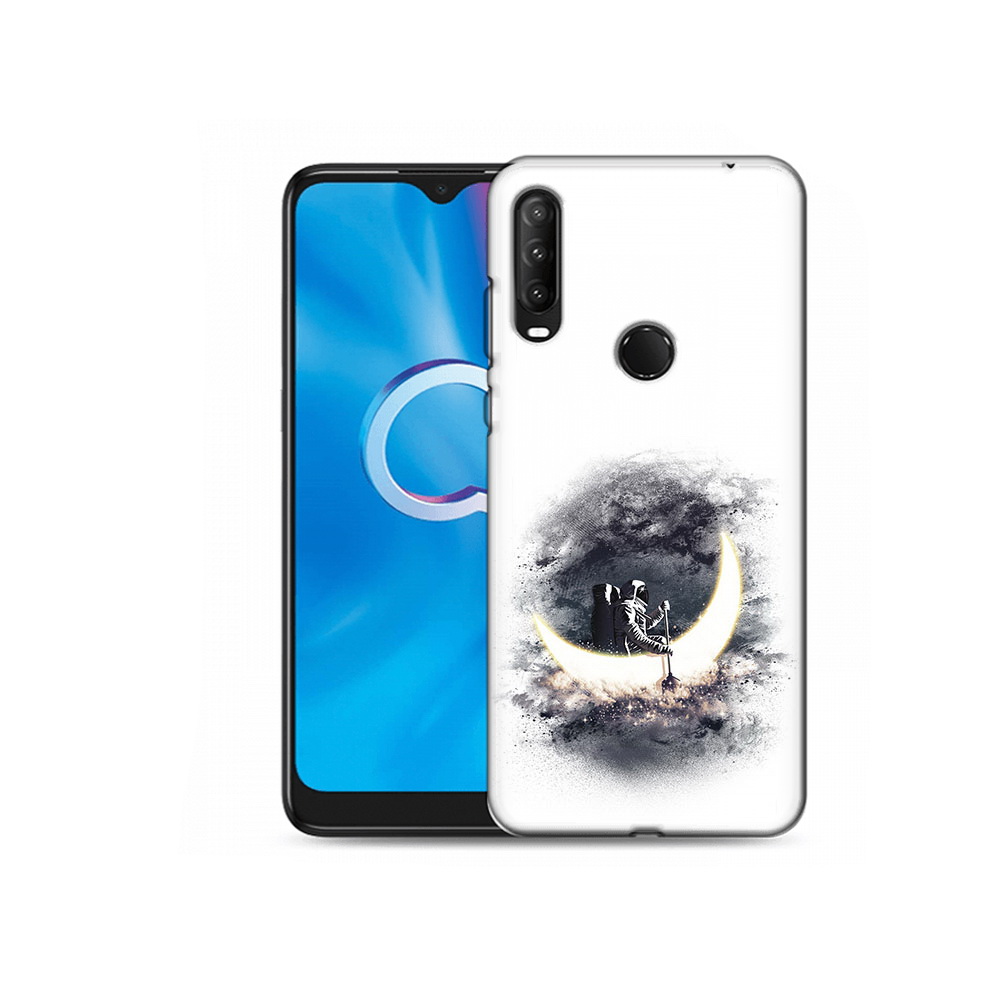 

Чехол MyPads Tocco для Alcatel 1SE (2020) 5030D лунный путешественник (PT152068.668.448), Прозрачный, Tocco