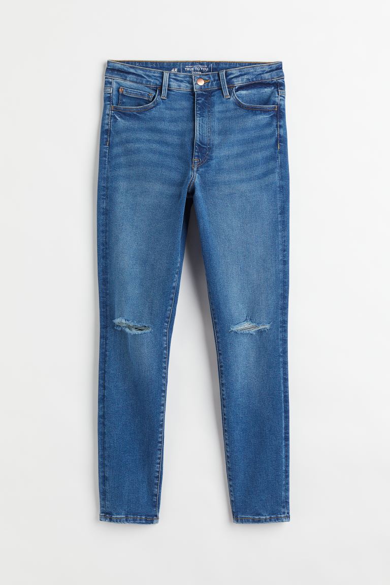 

Джинсы женские H&M 1044626009 синие 2XL (доставка из-за рубежа), 1044626009