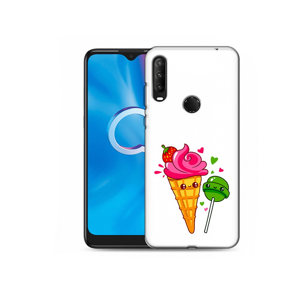 

Чехол MyPads Tocco для Alcatel 1SE (2020) 5030D Вкусняшки (PT152068.668.45), Прозрачный, Tocco