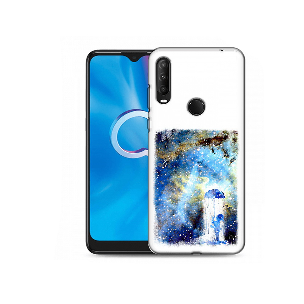 

Чехол MyPads Tocco для Alcatel 1SE (2020) 5030D мальчик в небе (PT152068.668.455), Прозрачный, Tocco