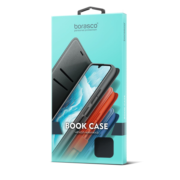 

Чехол-книжка Borasco Book Case для Xiaomi Redmi Note 12 Pro Синий, Xiaomi Redmi Note 12 Pro