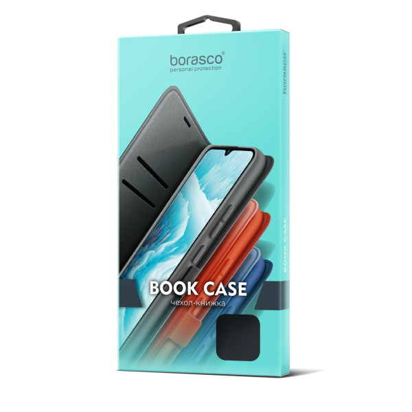 

Чехол-книжка Borasco Book Case для Samsung Galaxy A14 Зеленый опал, Samsung Galaxy A14