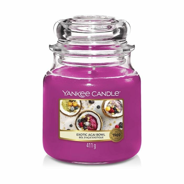 фото Свеча ароматическая yankee candle exotic acai bowl экзотические ягоды 65-90 ч