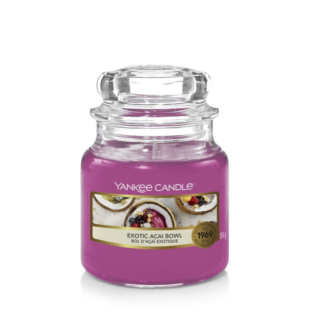 фото Свеча ароматическая yankee candle exotic acai bowl экзотические ягоды 25-40 ч