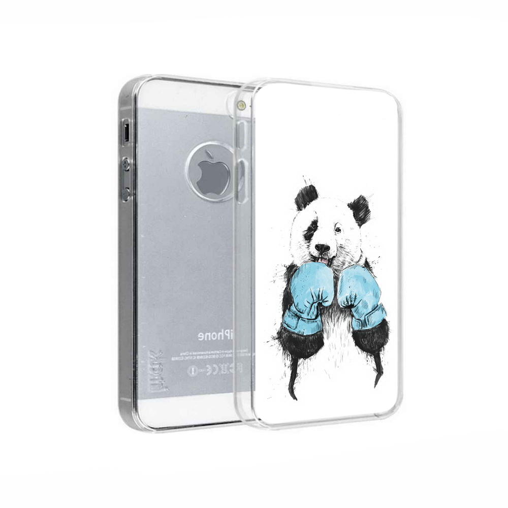 

Чехол MyPads Tocco для Apple iPhone 5 панда боксер, Прозрачный, Tocco