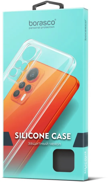 

Накладка силикон Borasco для Xiaomi Redmi Note 12 Pro+ Прозрачный, Xiaomi Redmi Note 12 Pro+