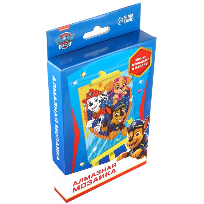 Paw Patrol Алмазная мозаика для детей 