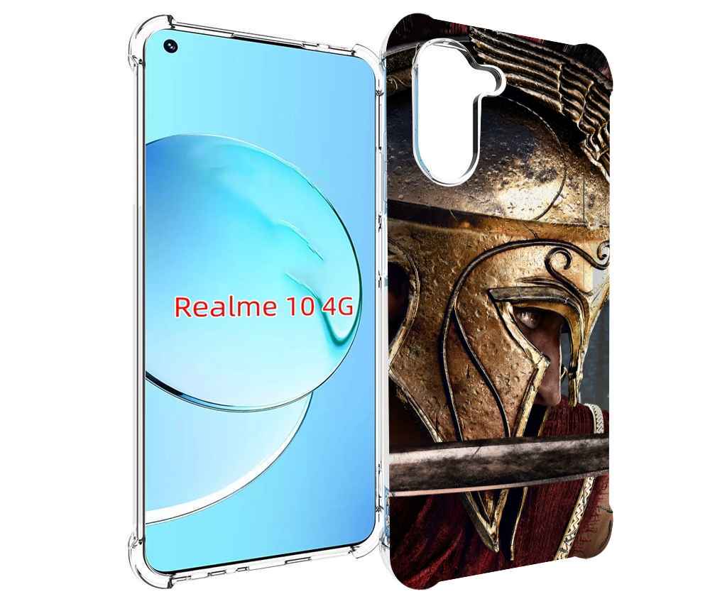 

Чехол MyPads Assassin's Creed Odyssey для Realme 10, Прозрачный, Tocco