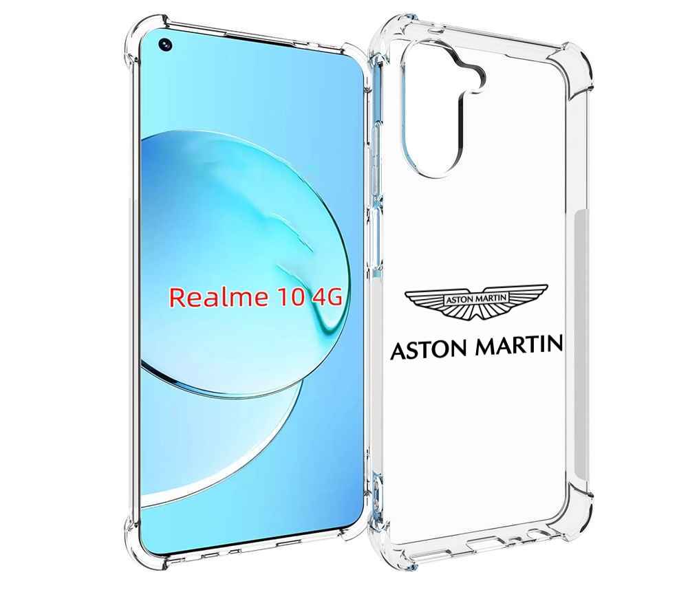 

Чехол Mypads Aston-Martin Мужской Для Realme 10, Прозрачный, Tocco
