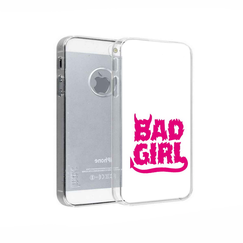 

Чехол MyPads Tocco для Apple iPhone 5 плохая девочка, Прозрачный, Tocco