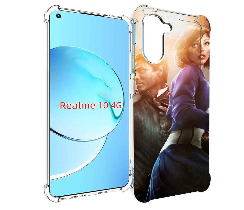 

Чехол MyPads Bioshock Infinite для Realme 10, Прозрачный, Tocco