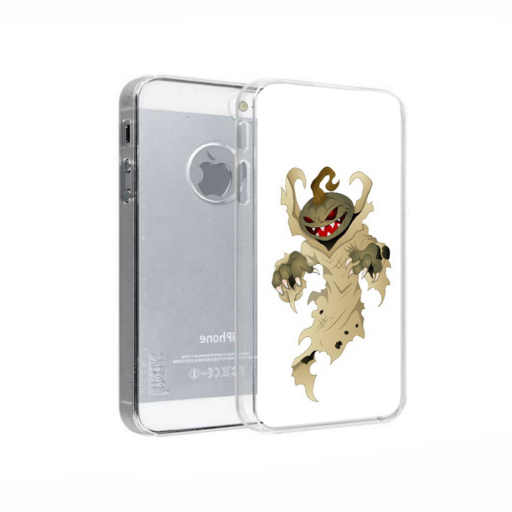 

Чехол MyPads Tocco для Apple iPhone 5 призрак хэллоуина, Прозрачный, Tocco