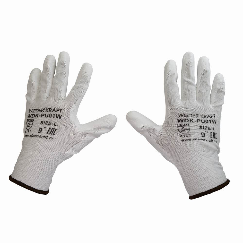 

Перчатки защитные WDK-PU01W/XXL, WDK-PU01W / XXL
