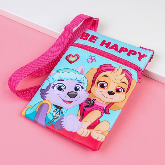 

Paw Patrol Сумочка детская "Be Happy", Щенячий патруль, 11х16 см, Разноцветный