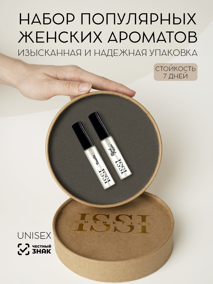 Набор ISSI cosmetics по мотивам Black Pepper и Vanilla 6 мл 2шт