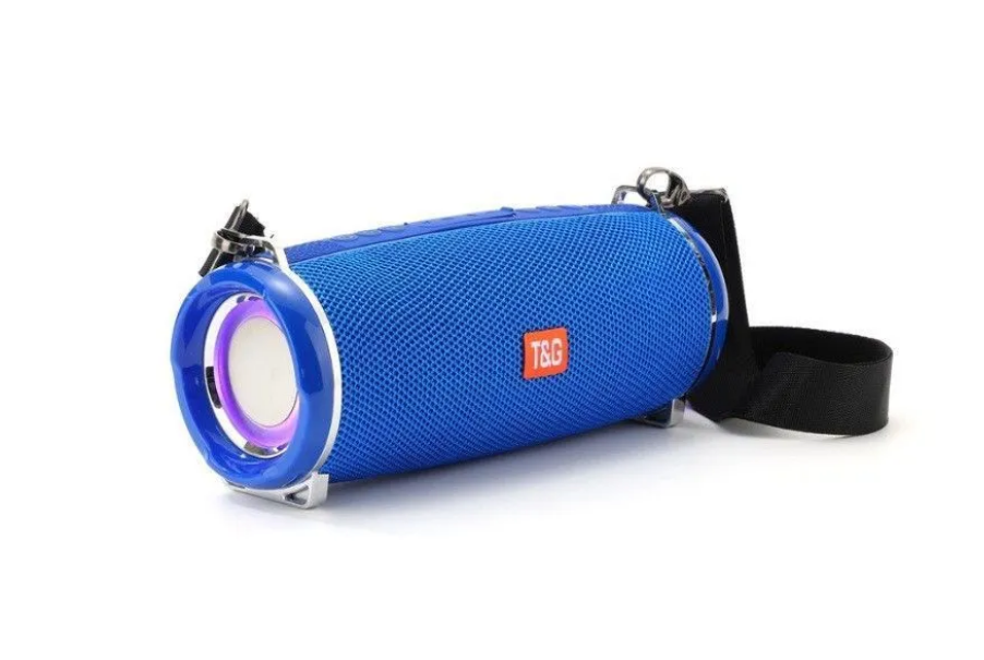 

Портативная колонка T&G TG-192 Blue, Черный, TG-192