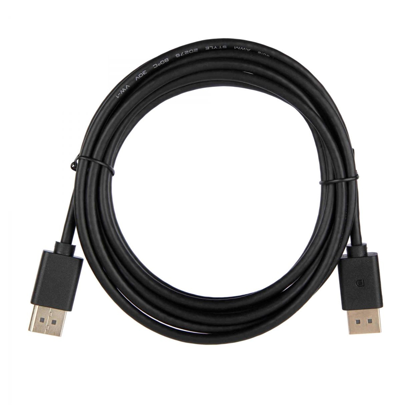 

Кабель NoBrand DisplayPort - DisplayPort вилка-вилка 3м (ACD-DDPM2-30B) черный