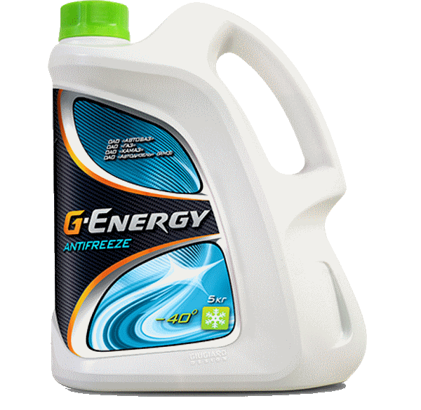 фото Антифриз g-energy antifreeze 40 зеленый готовый антифриз 5кг 2422210126 gazpromneft