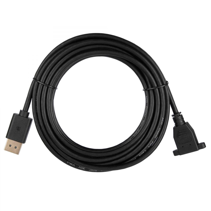 

Кабель NoBrand DisplayPort - DisplayPort вилка-вилка 5м (ACD-DDPF2-50B) черный