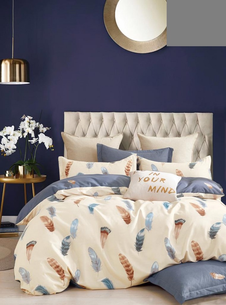 

Комплект постельного белья Boris На резинке по кругу Двухспальный