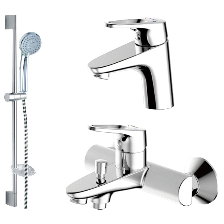 

Смеситель для ванны BRAVAT Drop-D F00312C хром, Drop-D