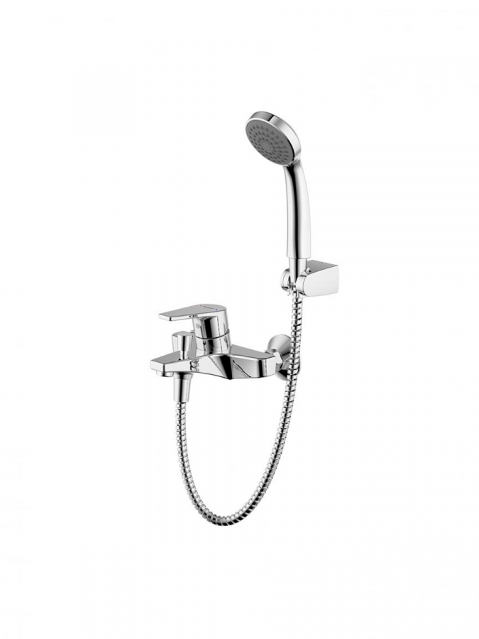 Смеситель Bravat Line F65299C-B-RUS для ванны с душем держатель s2 line 10570 set arlight 021189
