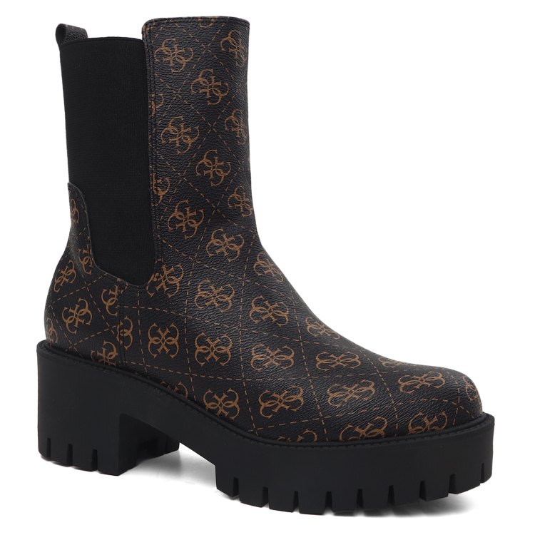 

Полусапоги женские Guess FL8WANFAL10 коричневые 40 EU, Коричневый, FL8WANFAL10