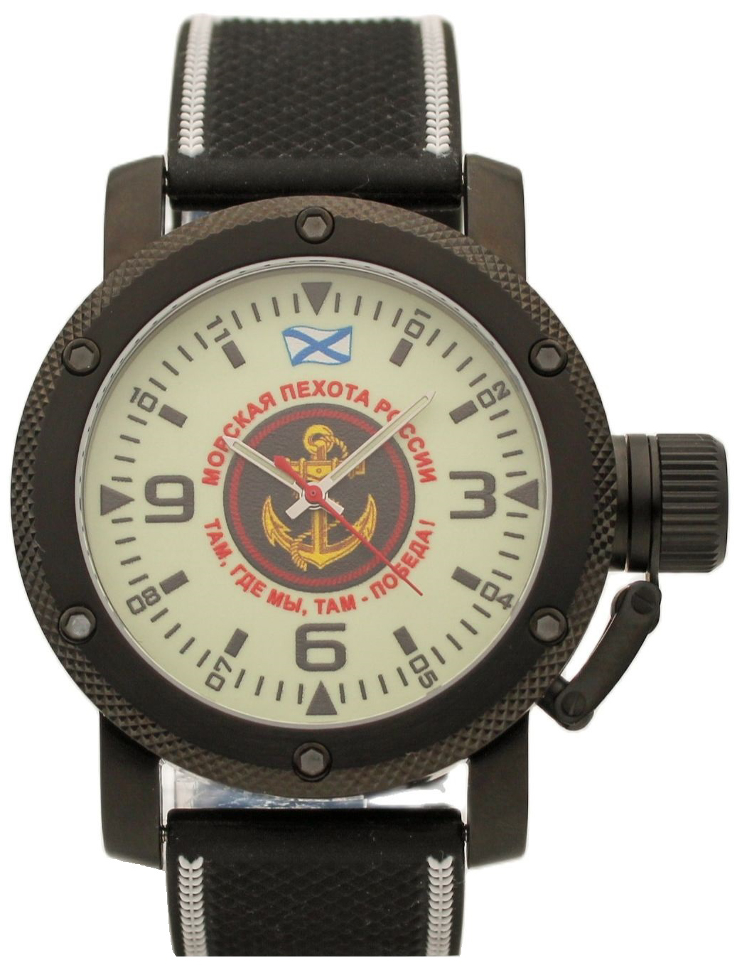 

Наручные часы мужские Watch Triumph Морская пехота черные, Морская пехота