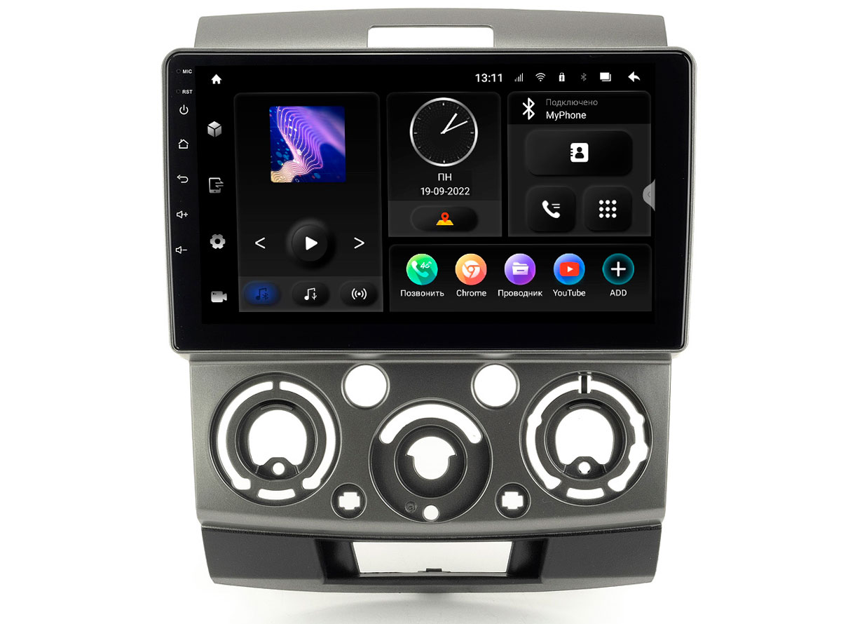 

Автомобильная магнитола Incar (Intro) Ford Ranger 07-10 (Maximum TMX-3302-3) Android, 9", Ford
