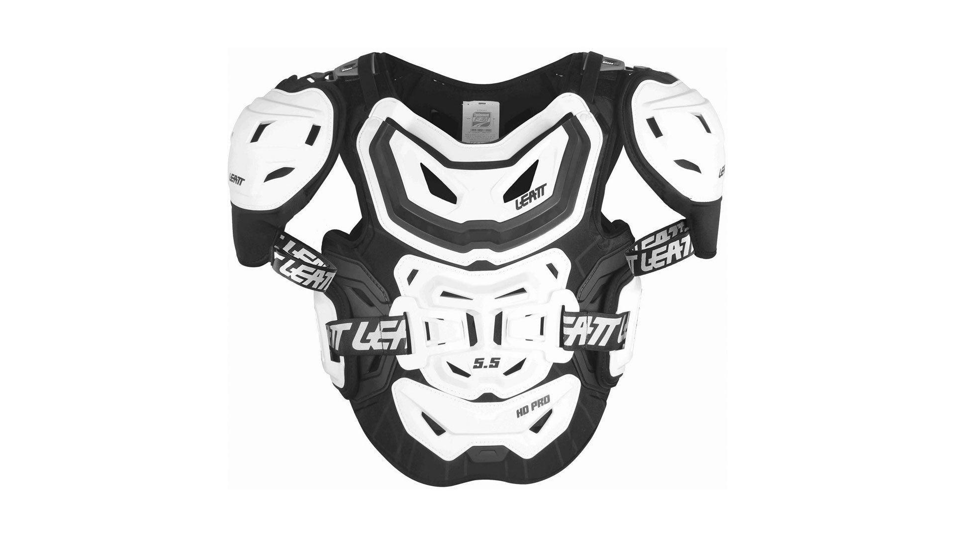 

Защита панцирь Leatt Chest Protector 5.5 Pro HD White OS 2024, Белый, Body Protector 5.5 Pro
