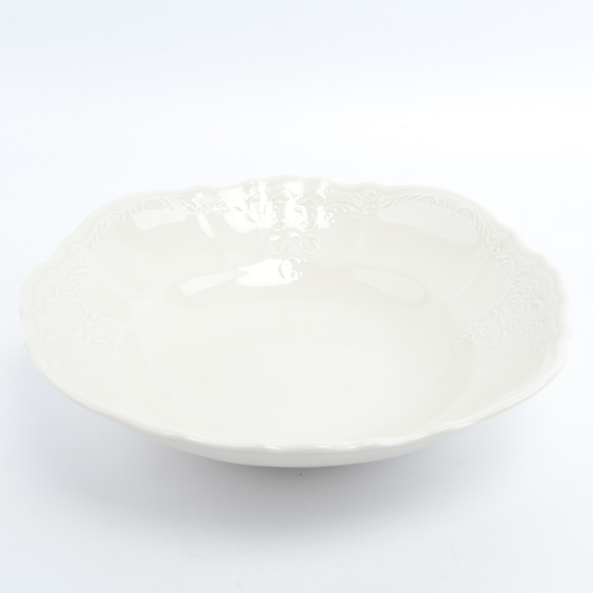 

Салатник Bernadotte Недекорированный Be-Ivory 25 см