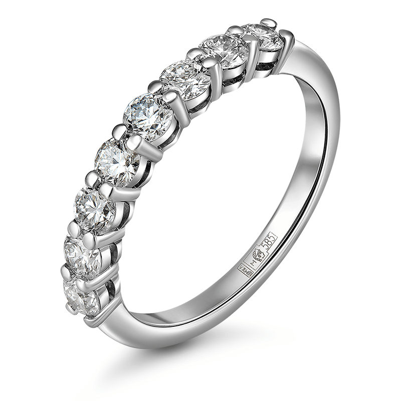 

iqdiamonds.ru Кольцо с выращенными бриллиантами 0.682 ct, 3303-R5W-RD68EFGVVSVS-GR33