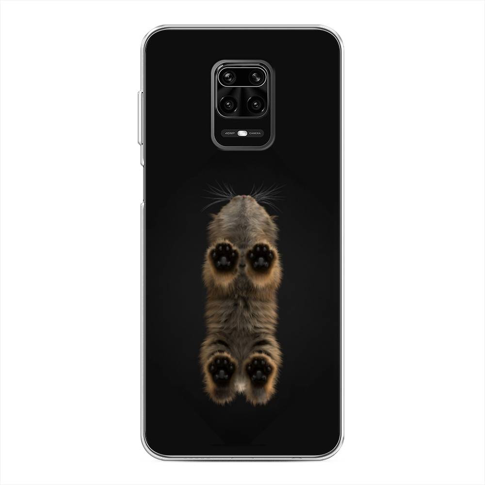 

Чехол Awog на Xiaomi Redmi Note 9S/Note 9 Pro "Кошачьи лапки", Разноцветный, 37950-1