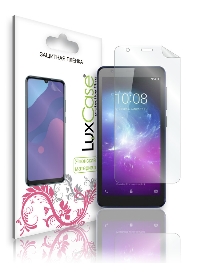 

Защитная плёнка ПЭТ LuxCase для ZTE Blade L8 /на зте блейд/56364