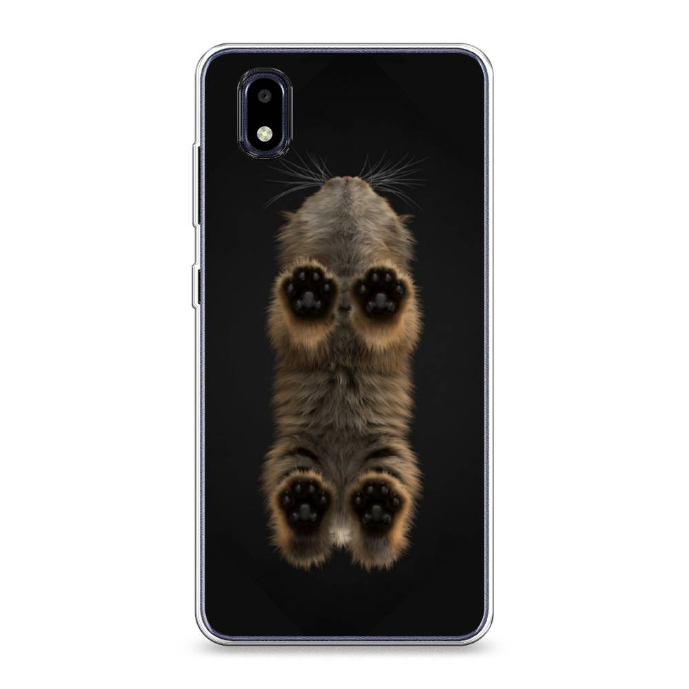 Чехол Awog на ZTE Blade A3 (2020) / ЗТЕ Блэйд A3 (2020) Кошачьи лапки