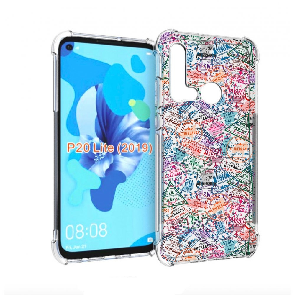 Чехол бампер MyPads загранчехол для Huawei P20 Lite (2019)