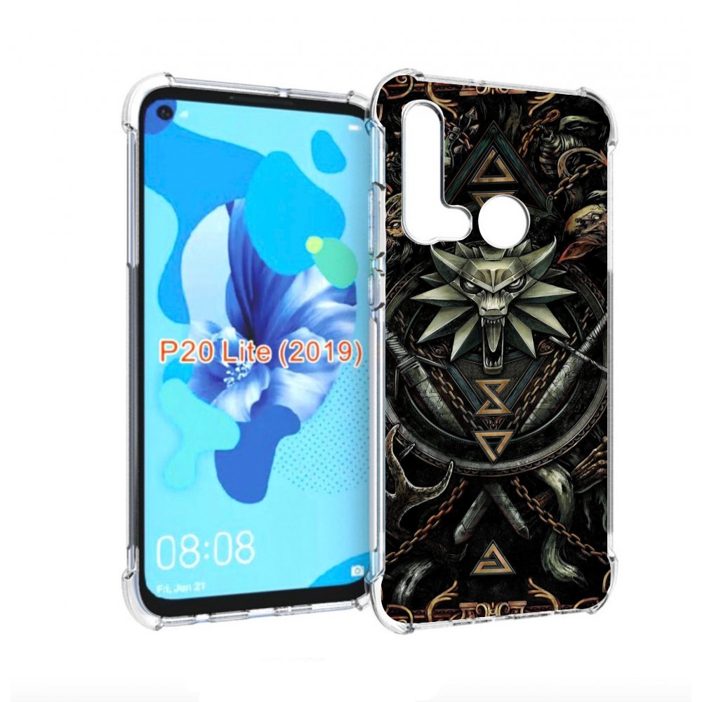 

Чехол бампер MyPads загружено для Huawei P20 Lite (2019), Прозрачный, Tocco