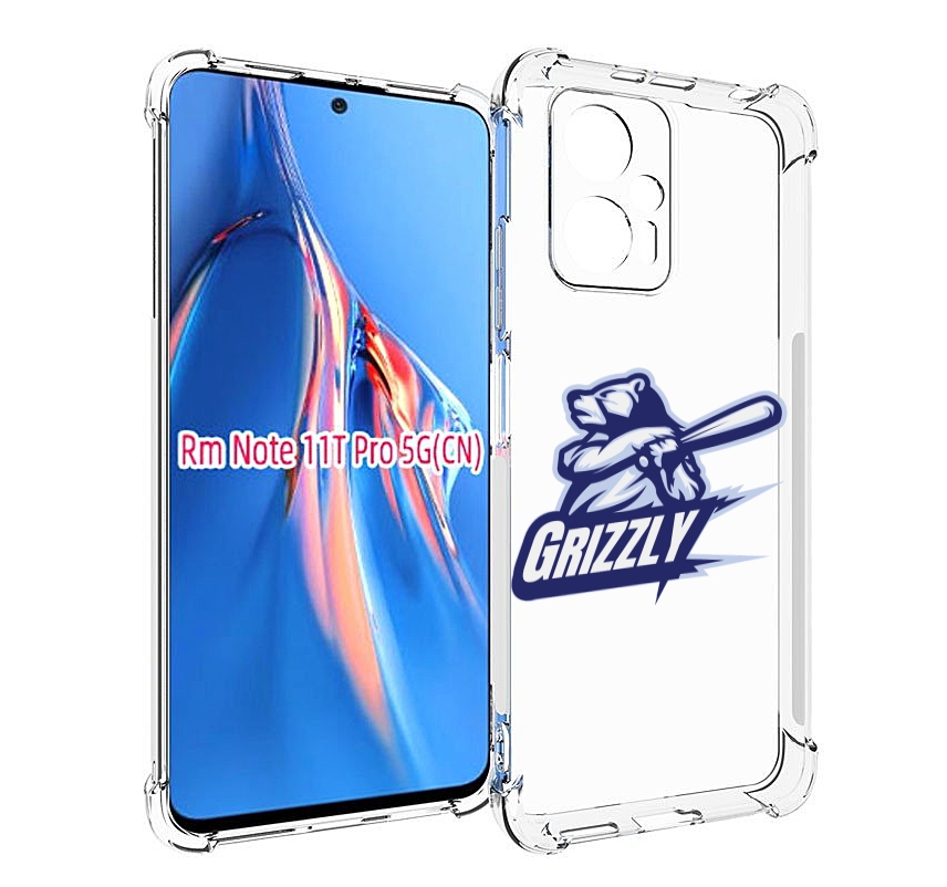 

Чехол MyPads Гризли для Xiaomi Redmi Note 11T Pro / 11T Pro Plus / Poco X4 GT противоуд..., Прозрачный, Tocco