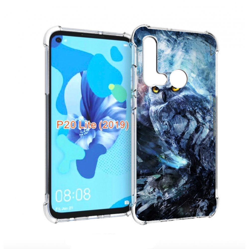 

Чехол бампер MyPads замороженная-сова для Huawei P20 Lite (2019), Прозрачный, Tocco
