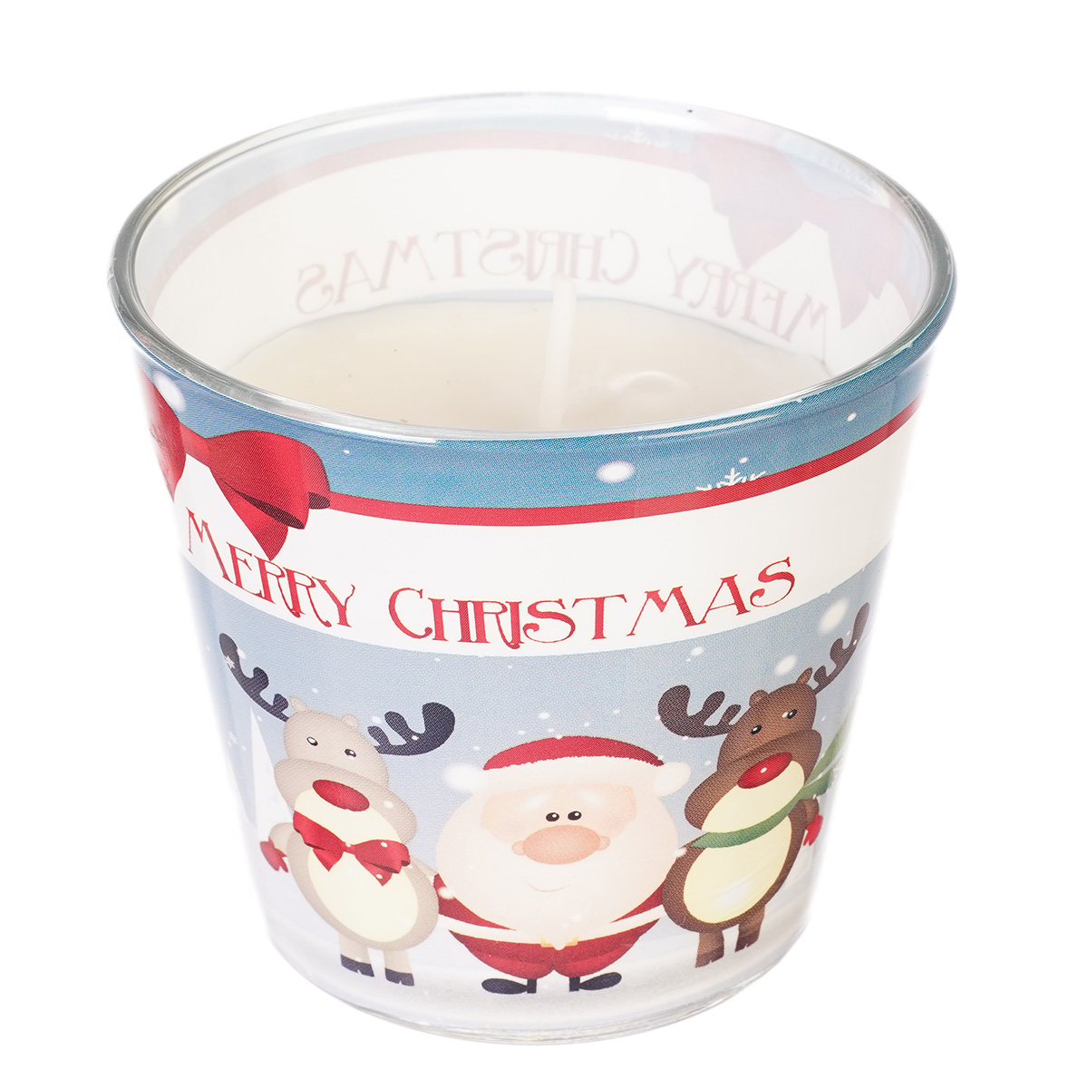 

Свеча Adpal Merry Christmas высота 7 см, диаметр 8 см аромат шоколада и апельсина